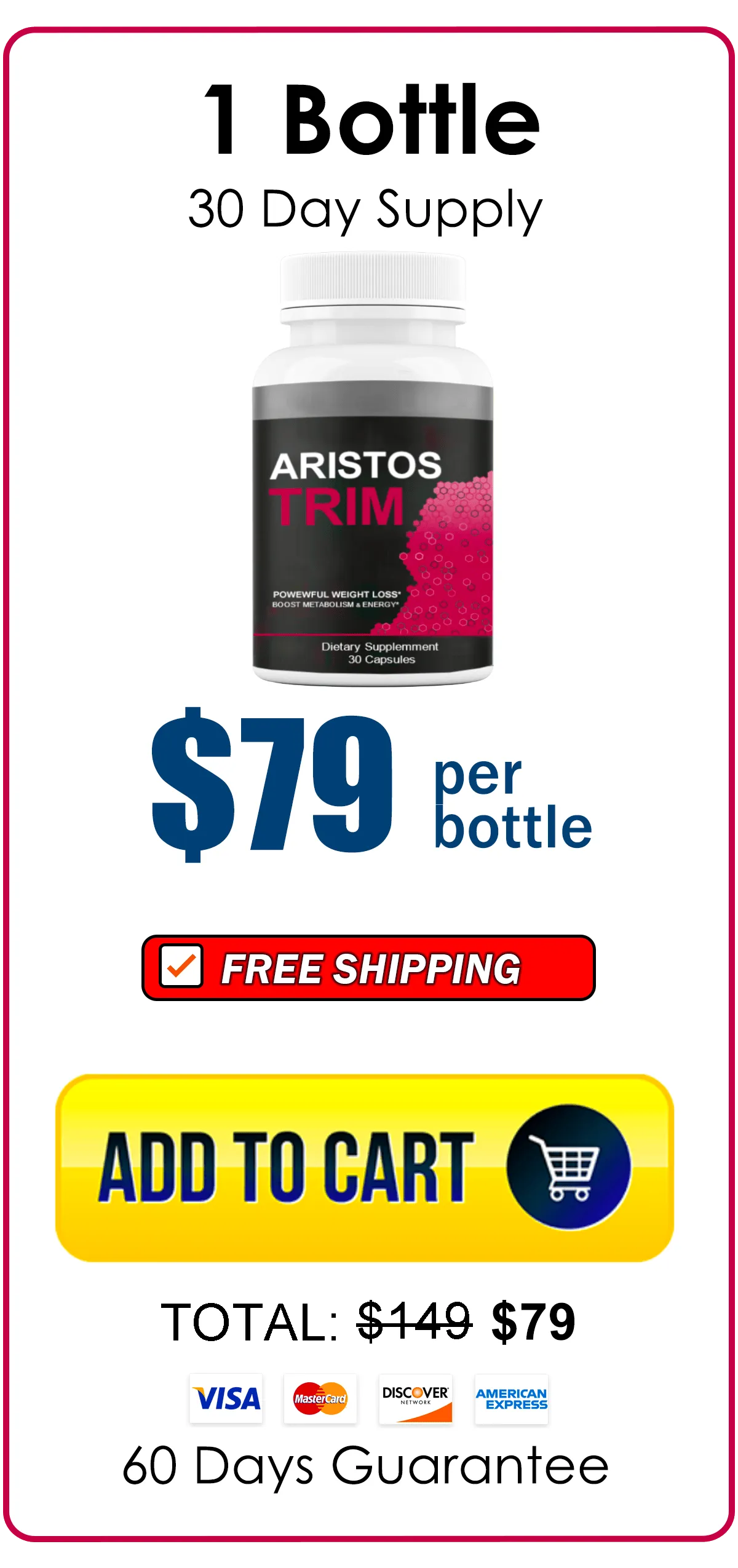 Aristos Trim 1 bottle