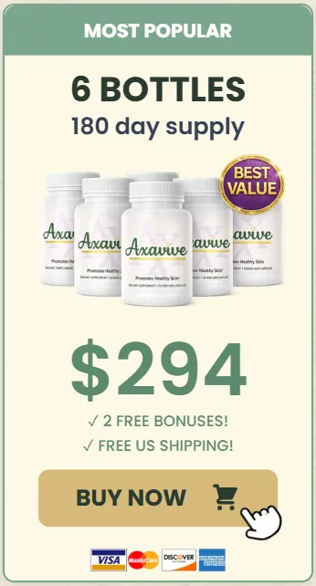 Axavive 6 bottle