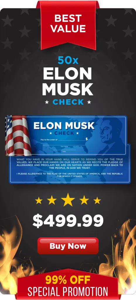 50x Elon Musk Check 
