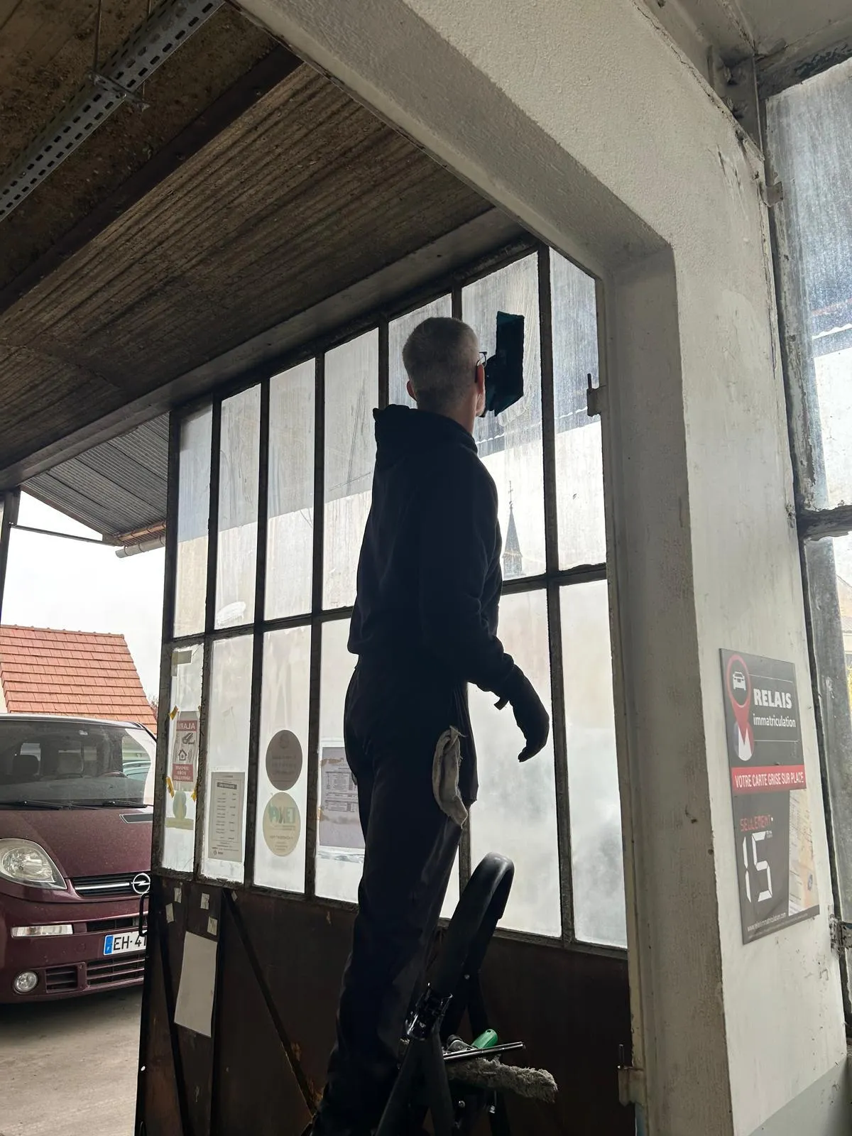 Nettoyage de Vitres