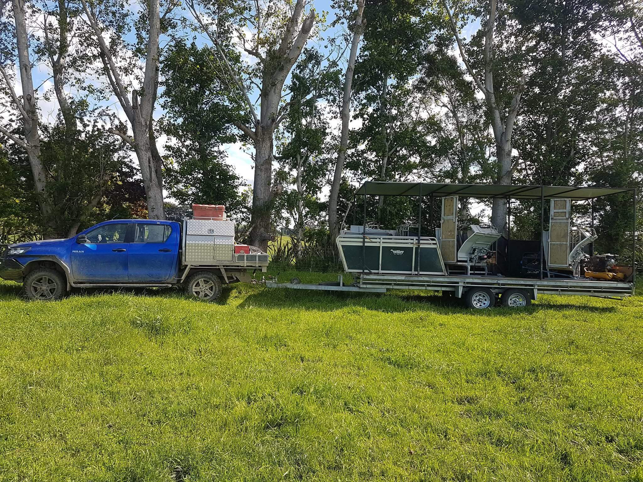 sheep crutching Southland Otago Hecton and Perkinz trailers