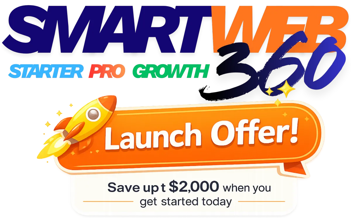 SmartWeb360 AI business automation dashboard