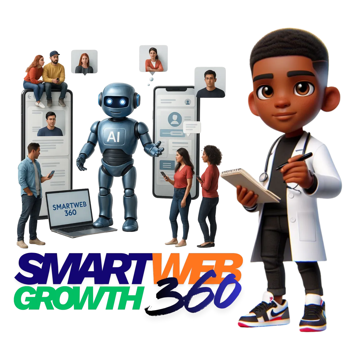 SmartWeb360 Growth system AI business automation dashboard