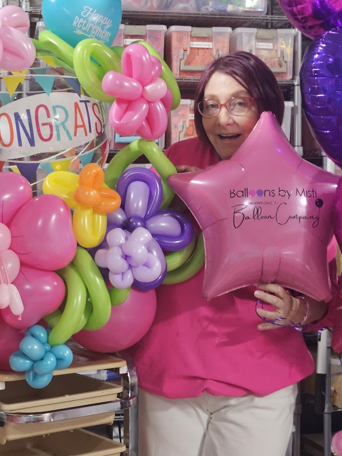 Custom balloon décor by Balloons by Misti