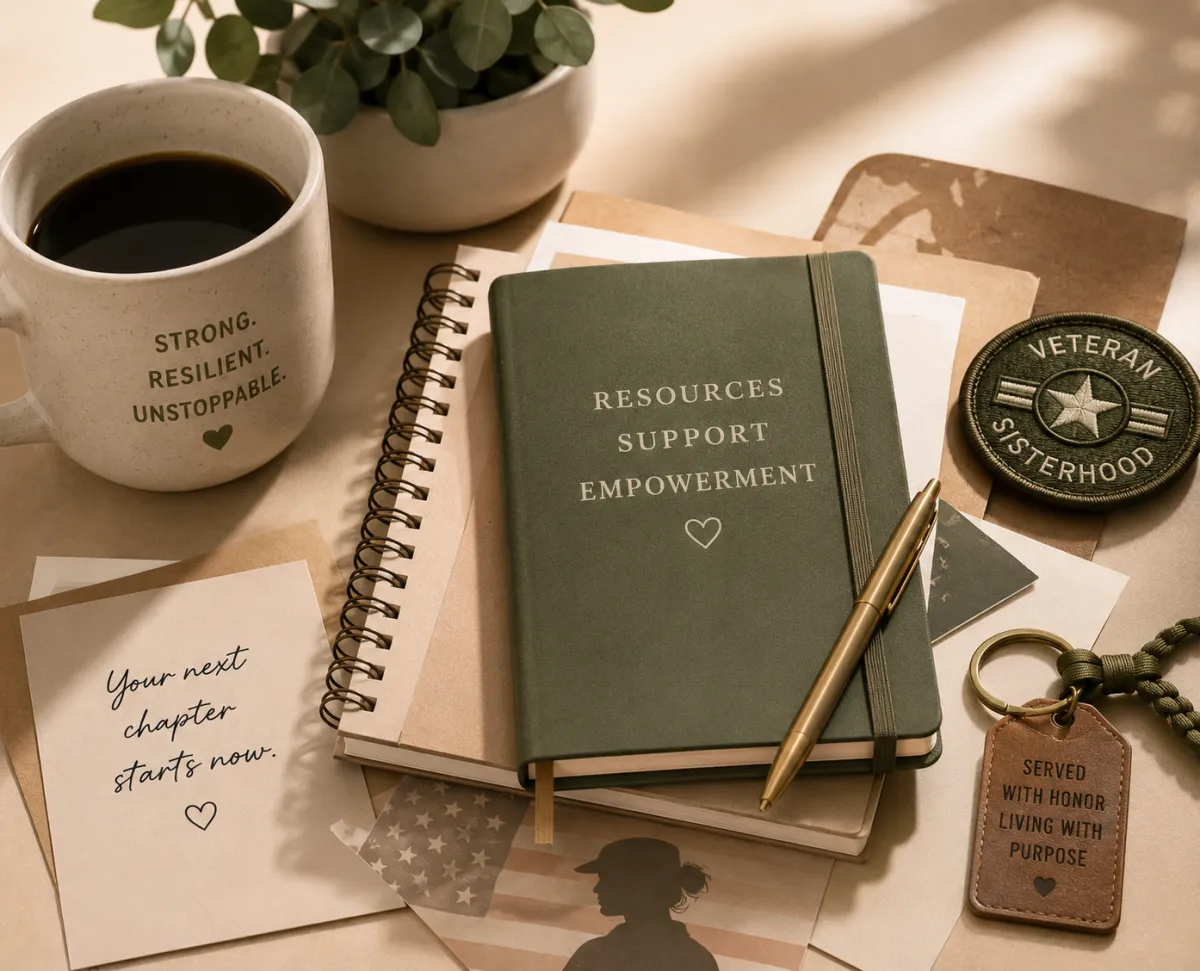 Premium workspace with books, coffee, and planning materials