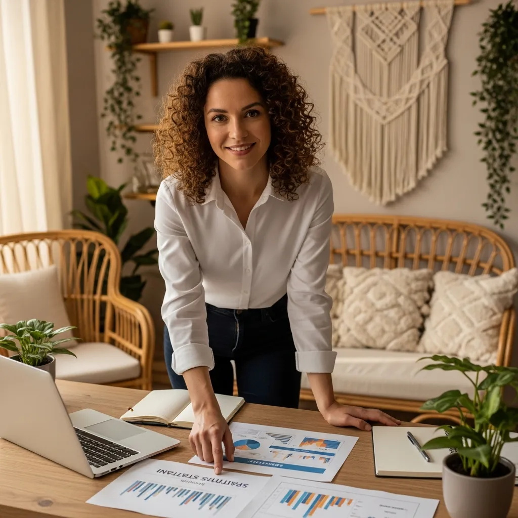 Premium printed strategy document on a sleek desk