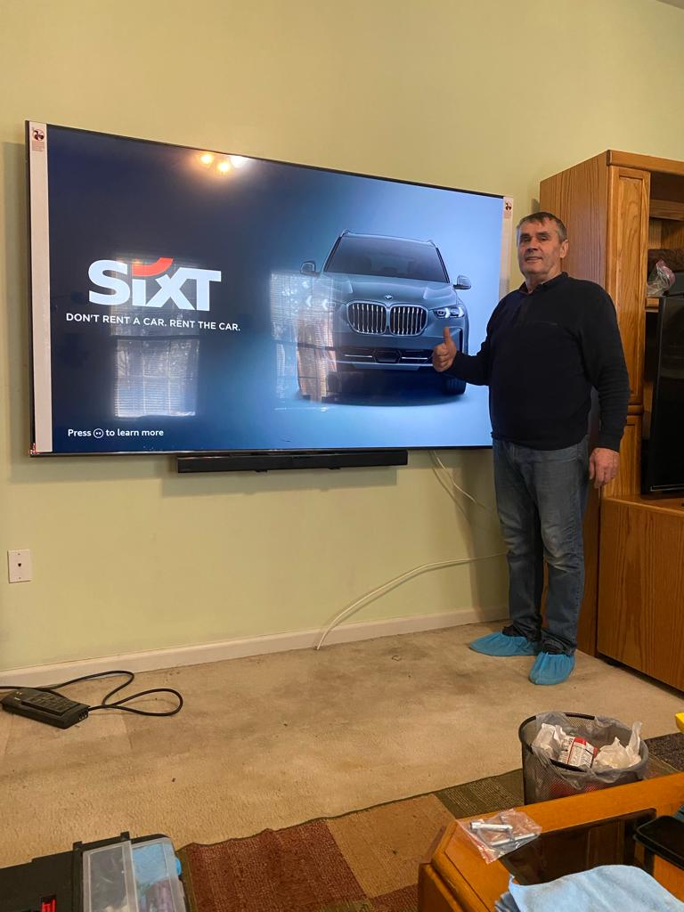 TV mounting service in Woodbridge Virginia