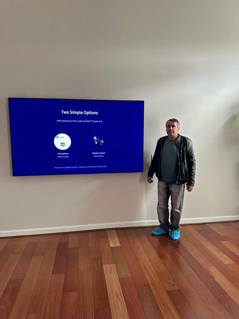 Professional TV mounting service in Marshall Virginia