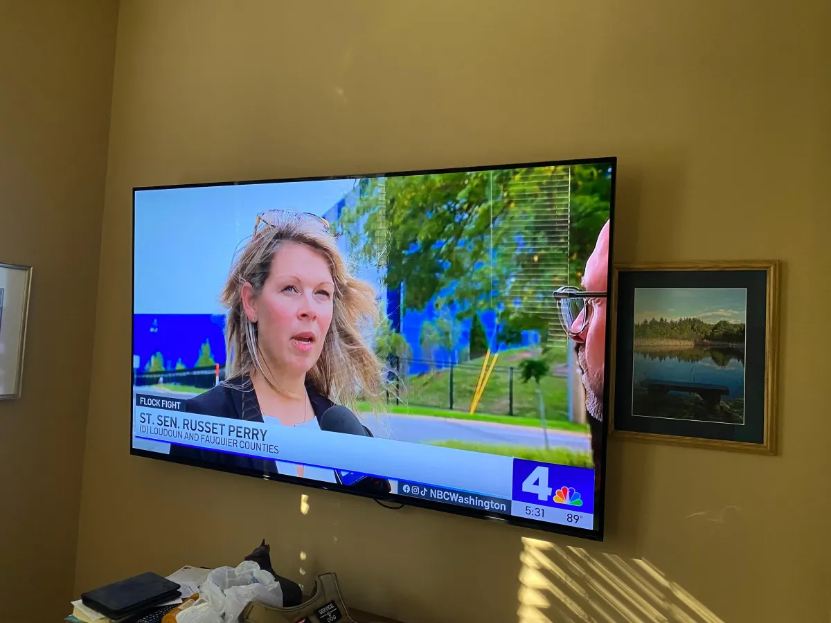 Professional TV mounting service in Stephens City Virginia