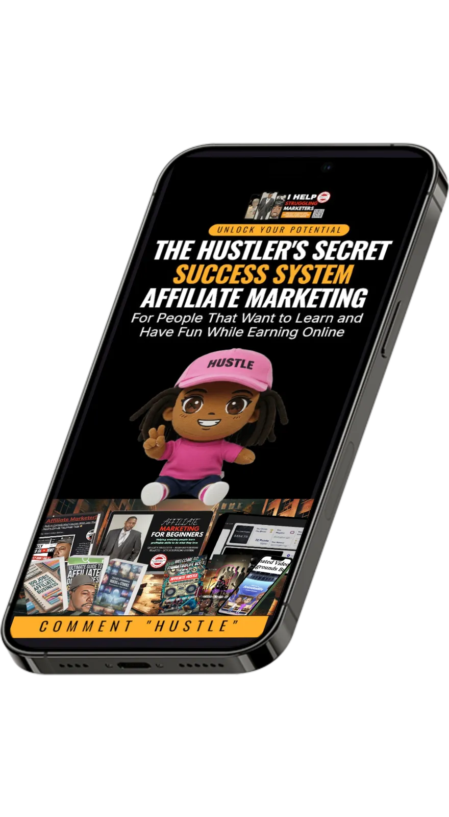 Grab your Hustle Berry motivational album for Affiliate Marketers