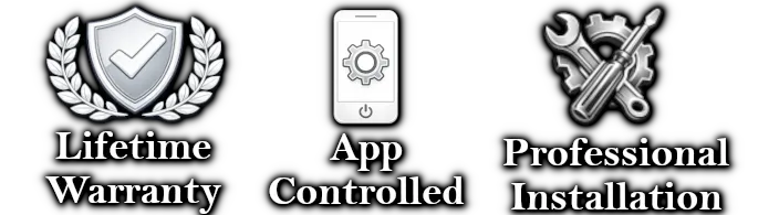 Lifetime Warranty, App Controlled, Nearly Invisible, Energy Efficient, Professional Installation, Upstate SC Local