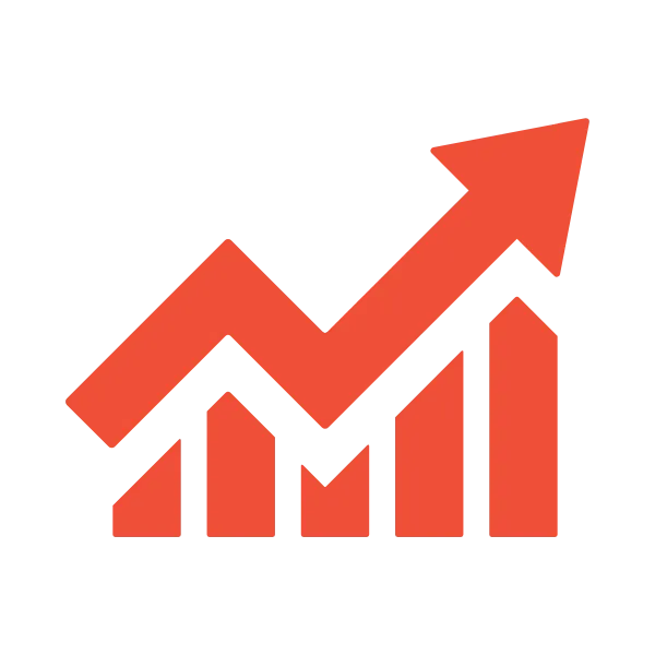 Analytics icon.