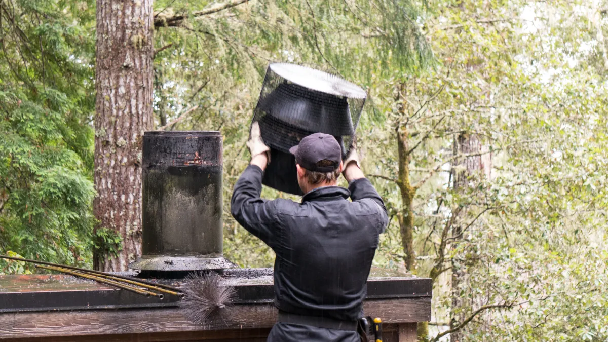Chimney Rain Caps in Grand Traverse County