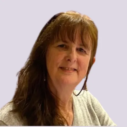 Headshot of Catherine Lyon, Earlly Years Consultant and Founder of On the Button, Well-being and Safeguarding Software