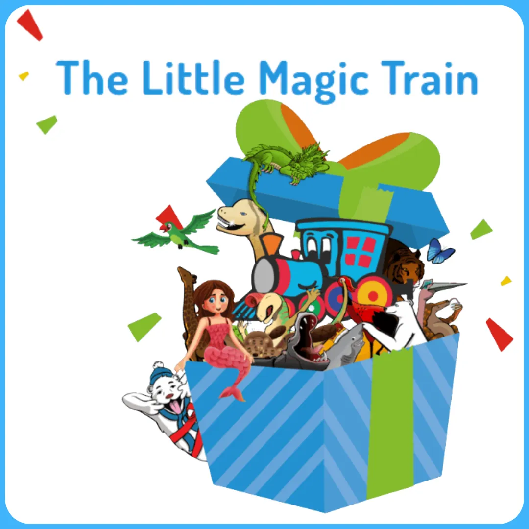 Littlemagictrain icon as a trusted partner of On the Button well-being and safeguarding early year software 