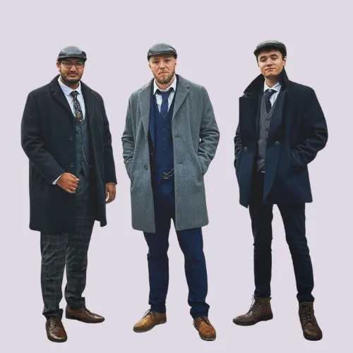 Photo showing On the Button's 'ITGuys' working behind the scene.