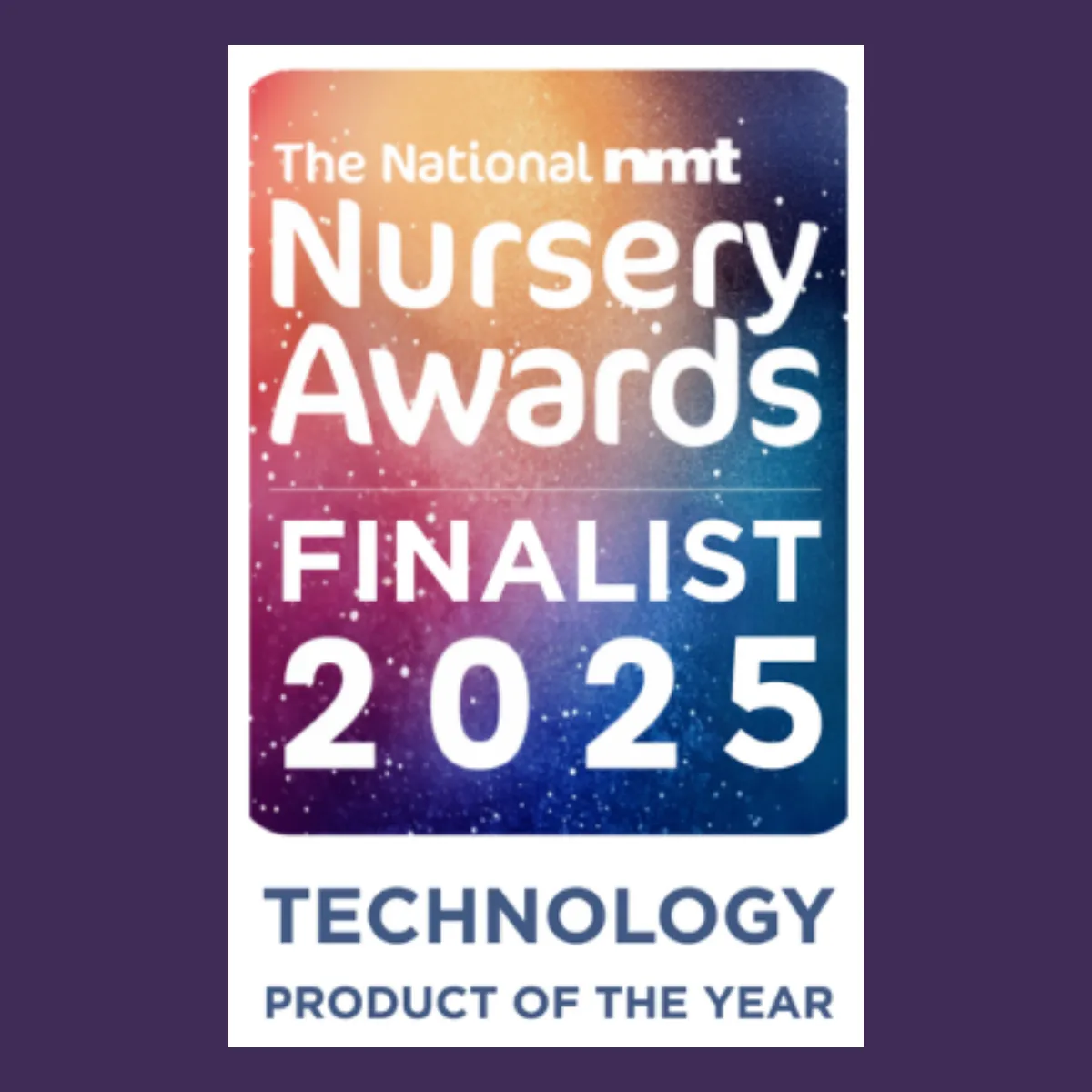 National NMT Finalist  for Technology Product of the Year  Awards 2025