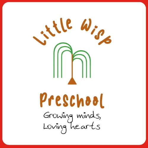 This is the logo of Little Wisp Preschools that all use On the Button the EYFS software for Well-being and Safeguarding in early years