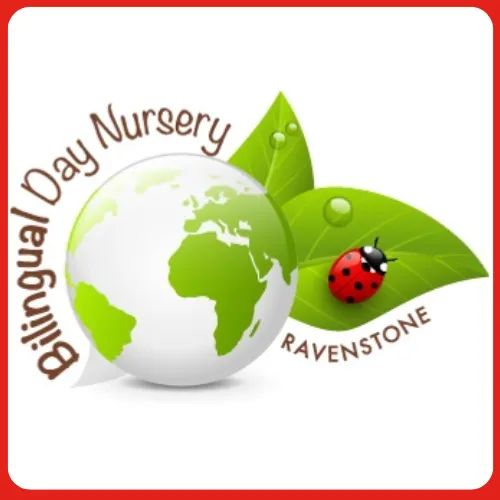 The logo of our customer Bilingual Day Nursery using On the Button Well-being and Safeguarding Software.