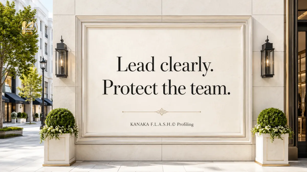 F.L.A.S.H.© leadership profiling identifying core struggles and root challenges behind performance issues