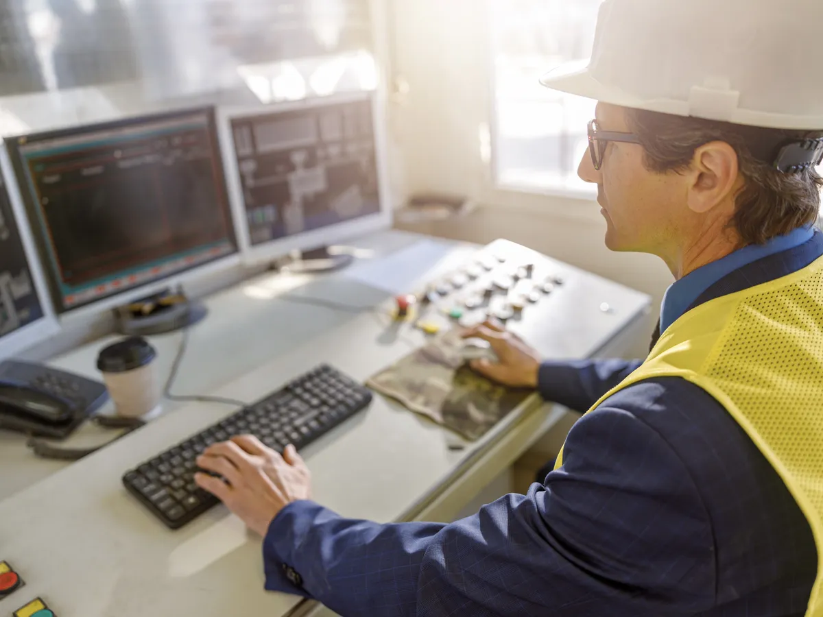 Controls engineer at a manufacturing plant