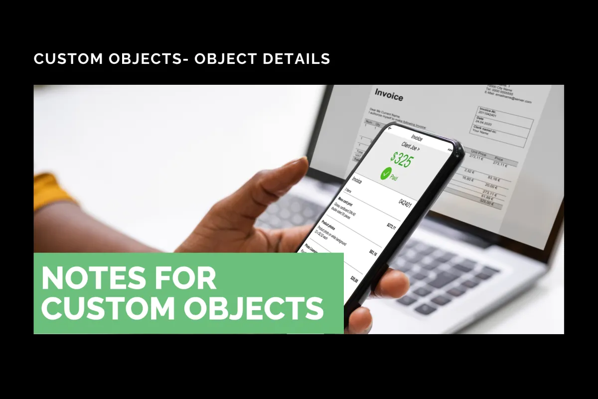 Notes for Custom Objects