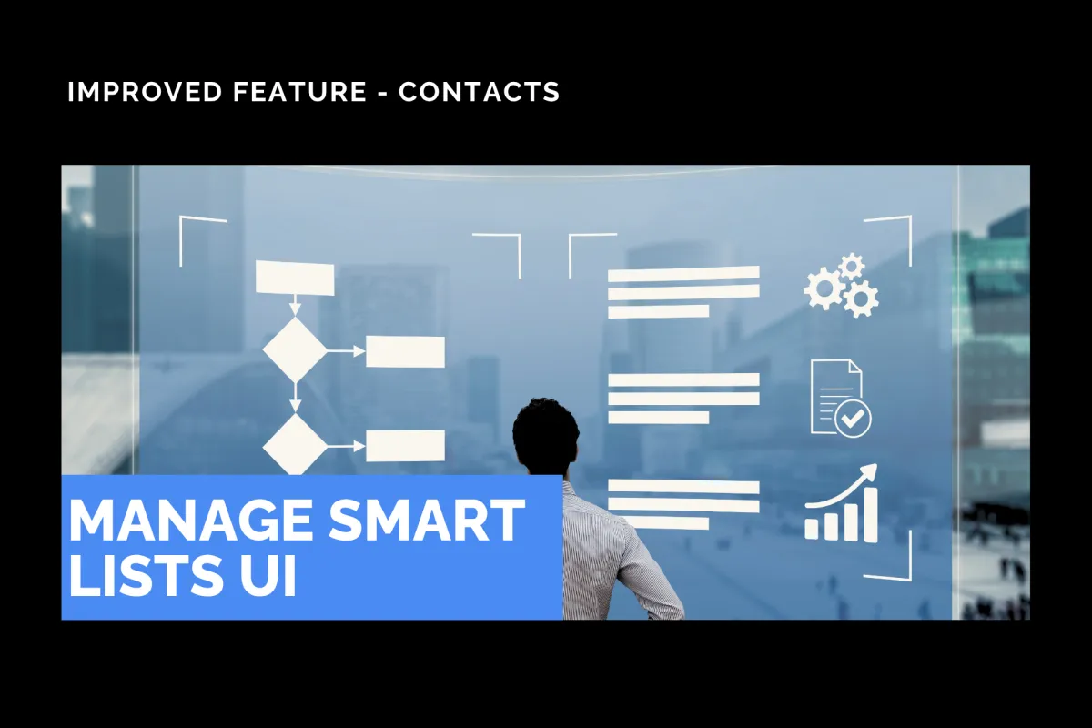 Manage Smart Lists UI