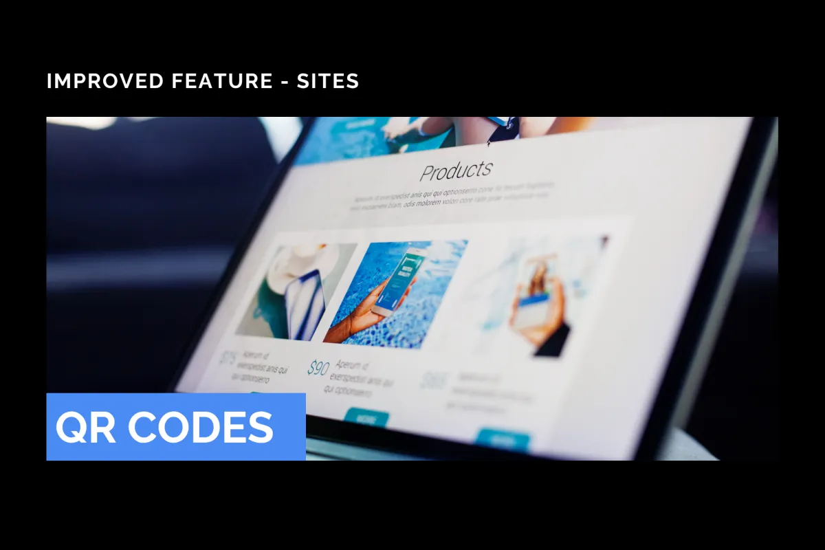 Improved Feature: QR Codes