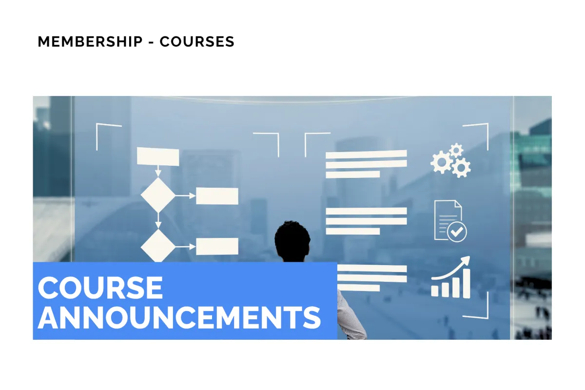 Course Announcements