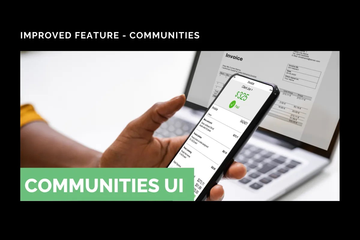 Communities UI
