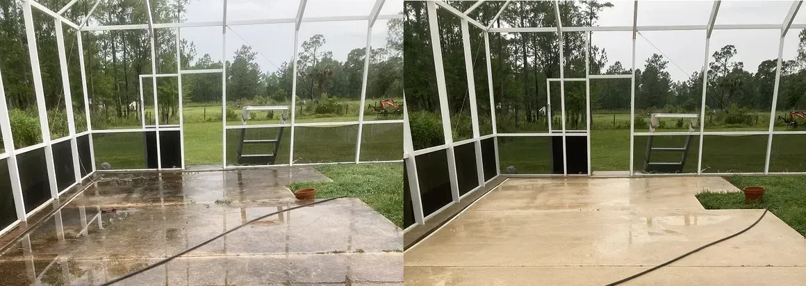 Patio Pressure Wash