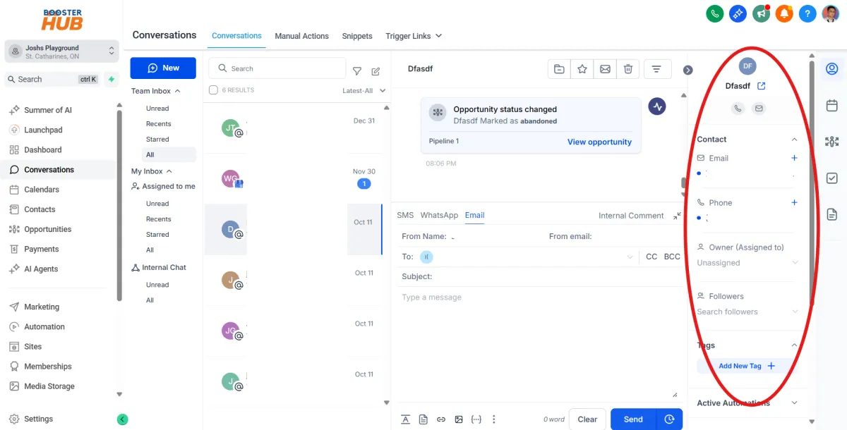 CRM booster hub Digital Marketing Niagara