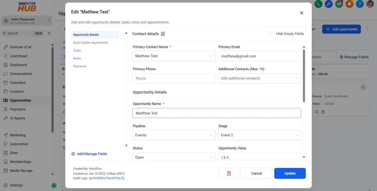 crm booster hub niagara digital marketing
