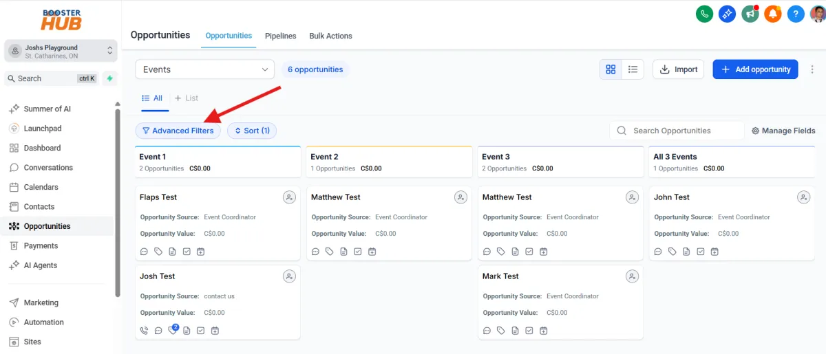 booster hub CRM digital marketing welland 
