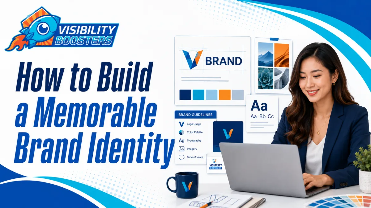 How to build a memorable brand identity - Visibility Boosters