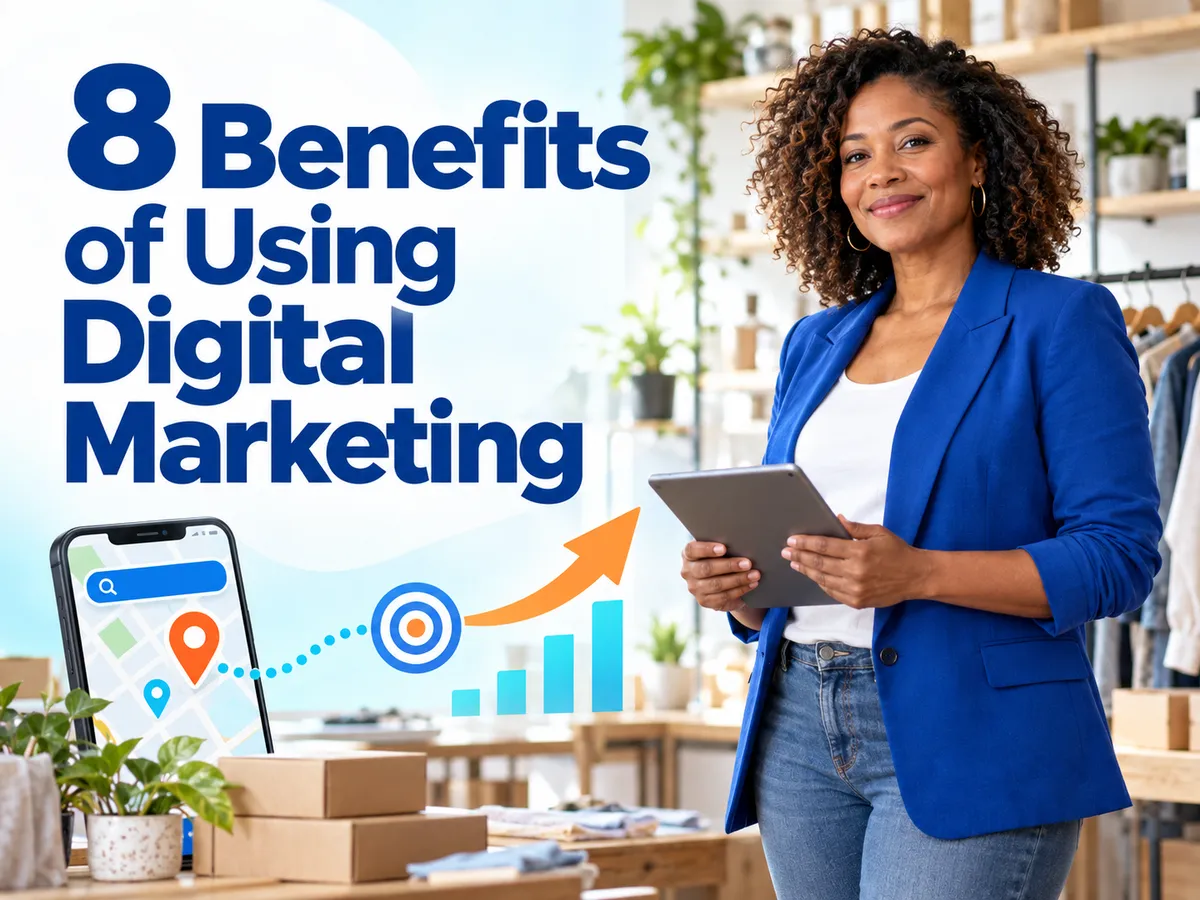 8 Benefits of Using Digital Marketing | Visibility Boosters