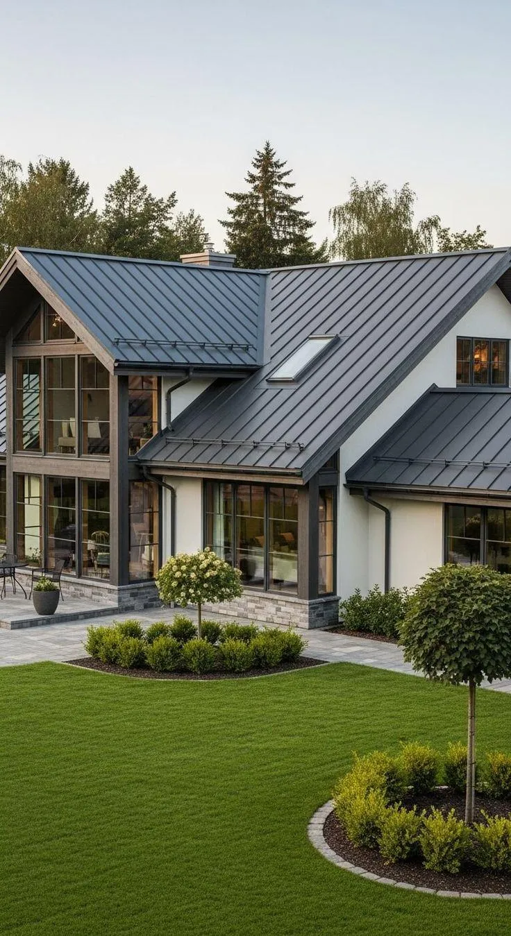 metal roofing services done by solus roofing in sherman