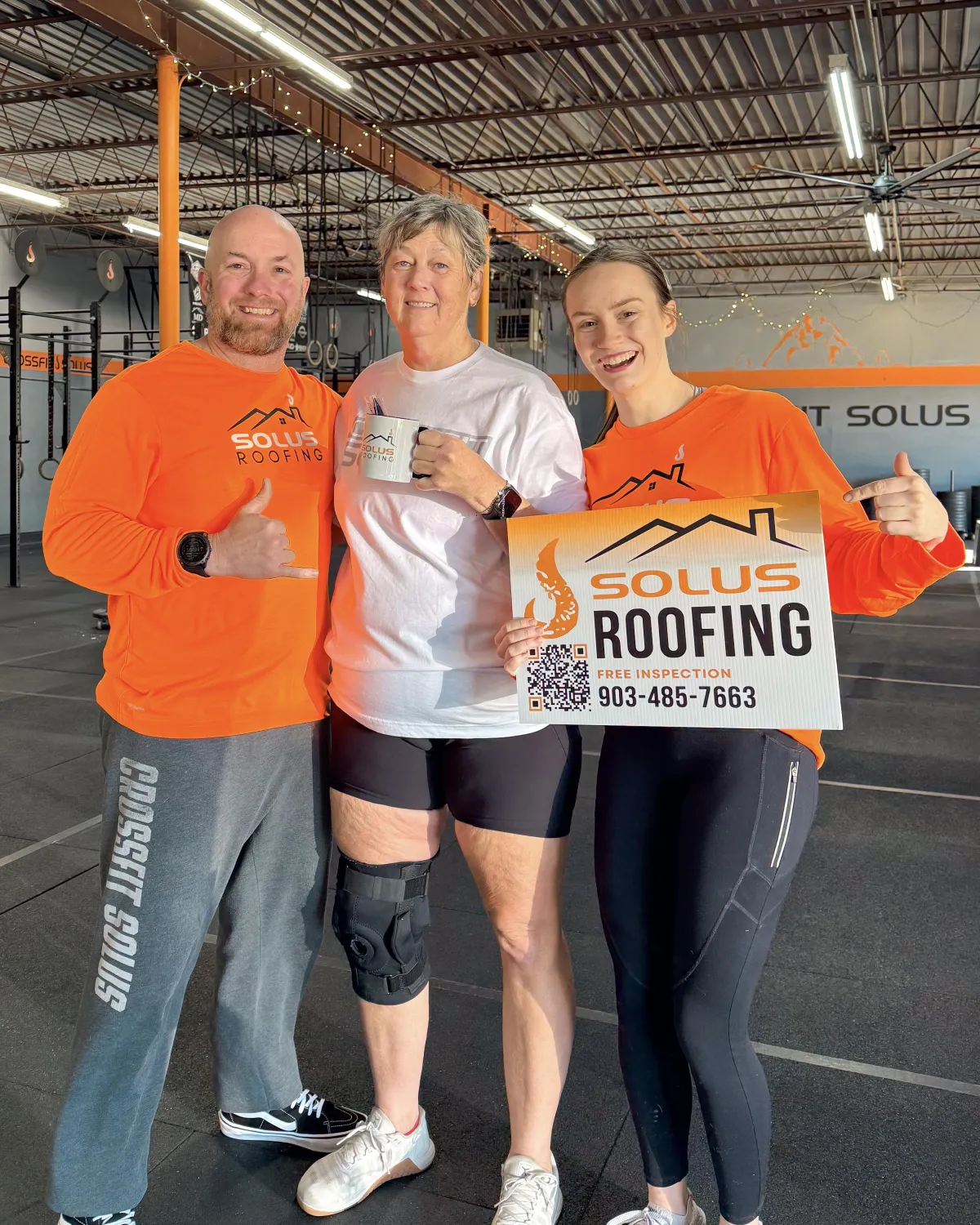 solus roofing serving a client with quality roofing