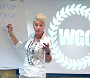 Brigitta Hoeferle speaker at Women of Global Change