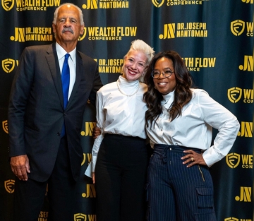 Brigitta Hoeferle spoke on same stage as Oprah Winfrey and Stedman Graham - an Elite Leadership Moment at Exclusive Event Highlighting Influence, Impact, and Strategic Alliances