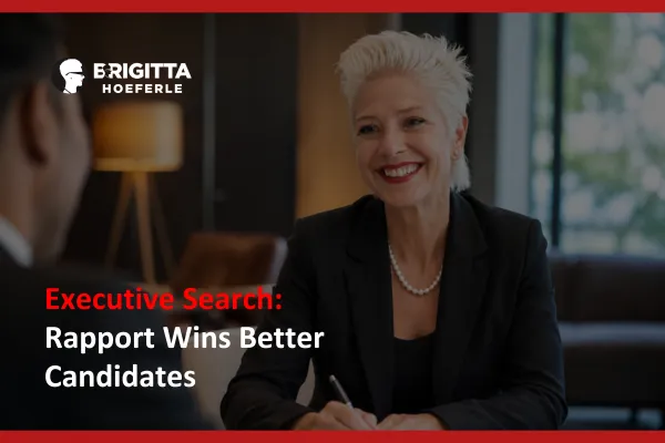 Executive Search & Rapport Building | Build Candidate Trust