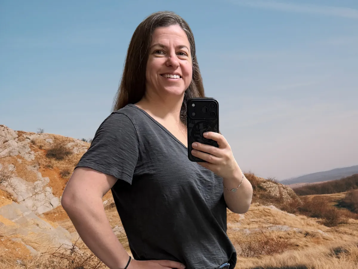 Pic of Sue recently while on a vacation to Uah