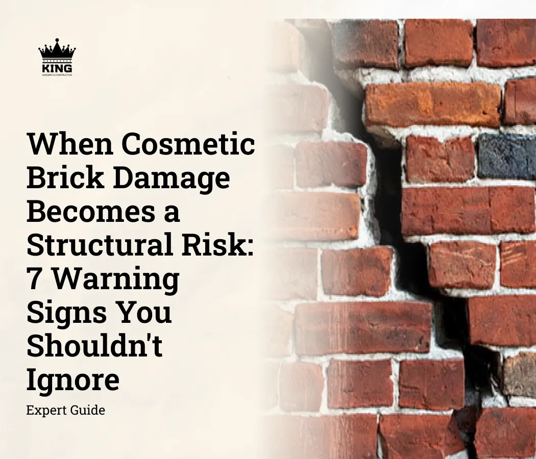 When Cosmetic Brick Damage Becomes a Structural Risk: 7 Warning Signs You Shouldn't Ignore