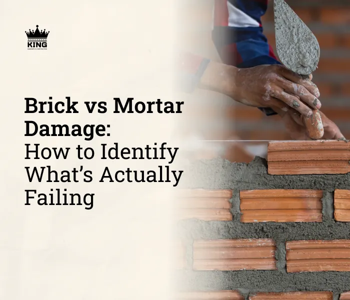 brick vs mortar damage