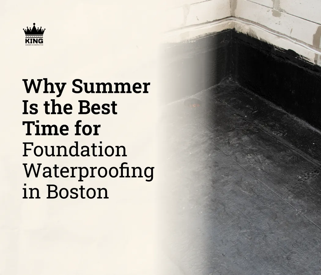 foundation waterproofing Boston
