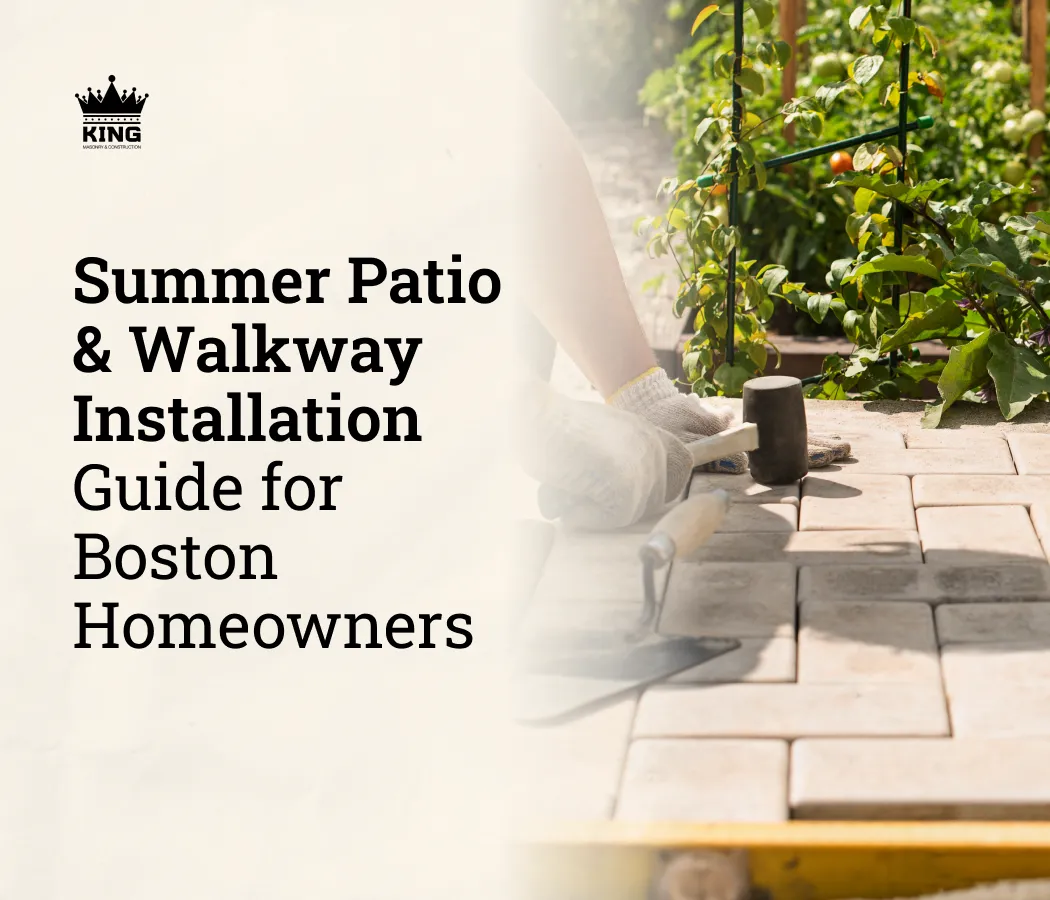 patio installation Boston 