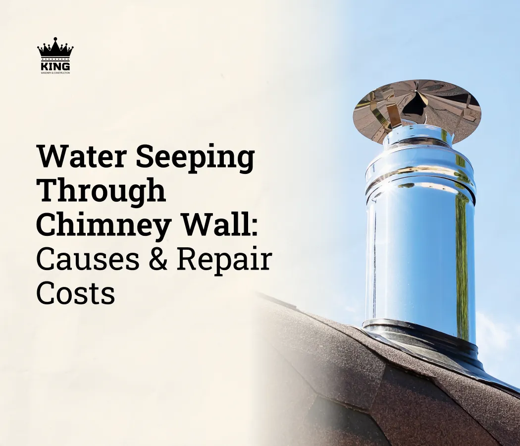 Water Seeping Through Chimney Wall
