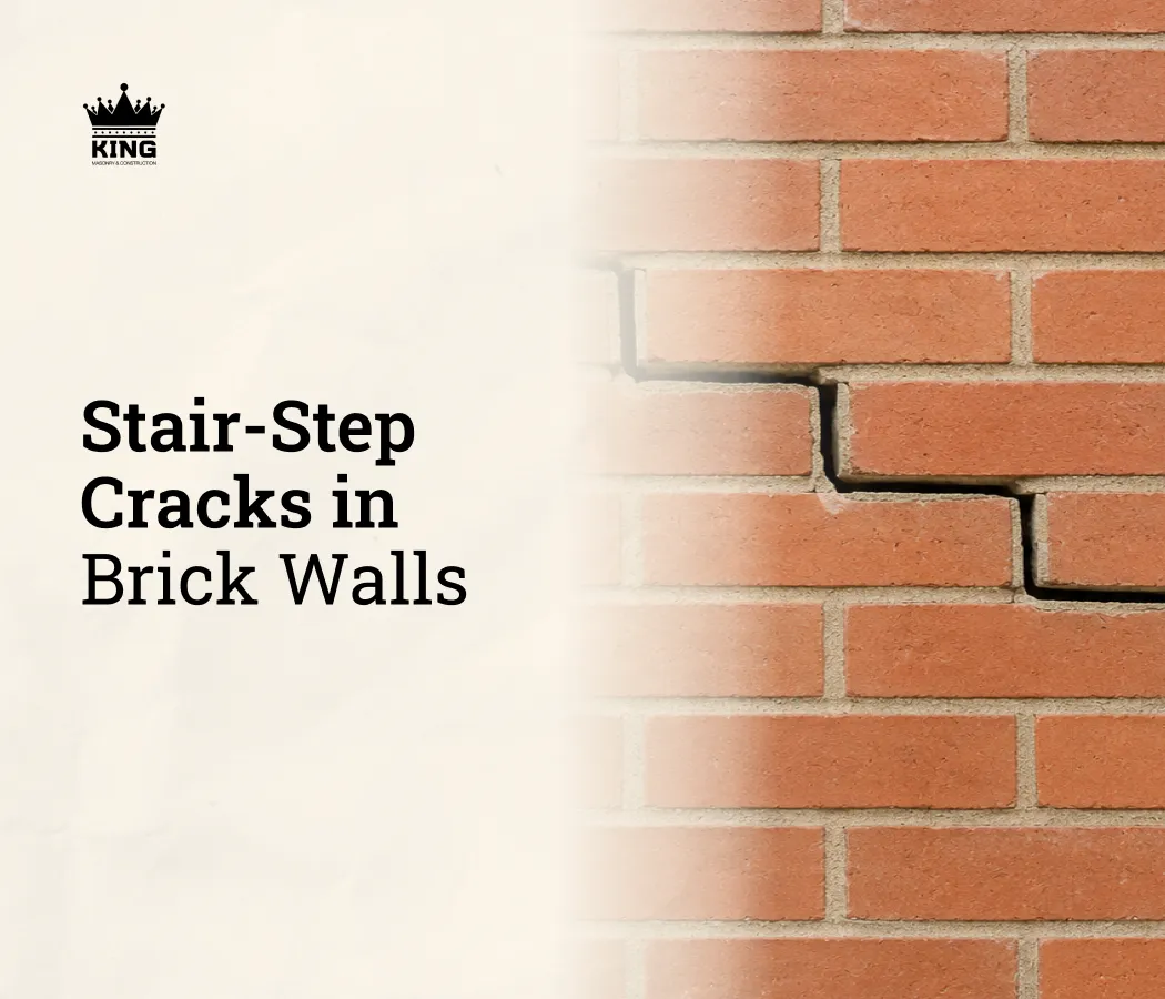 stair step cracks