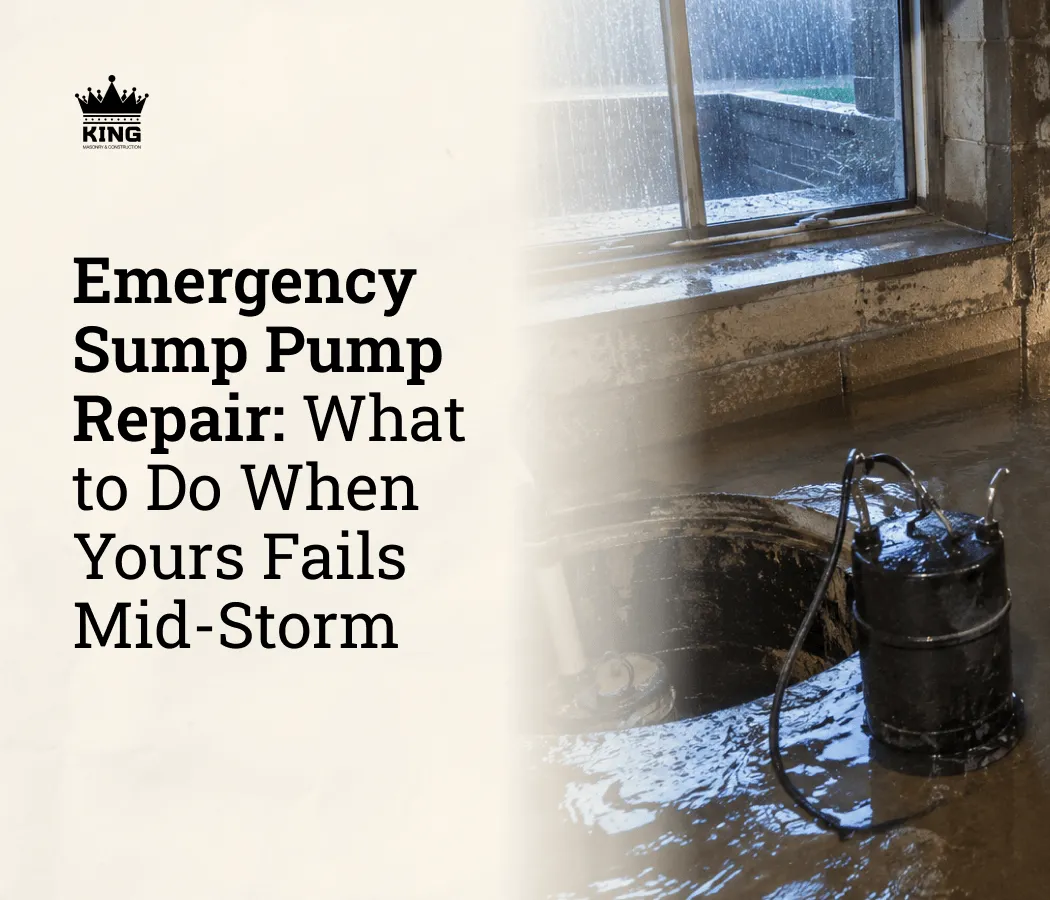 Emergency Sump Pump Repair