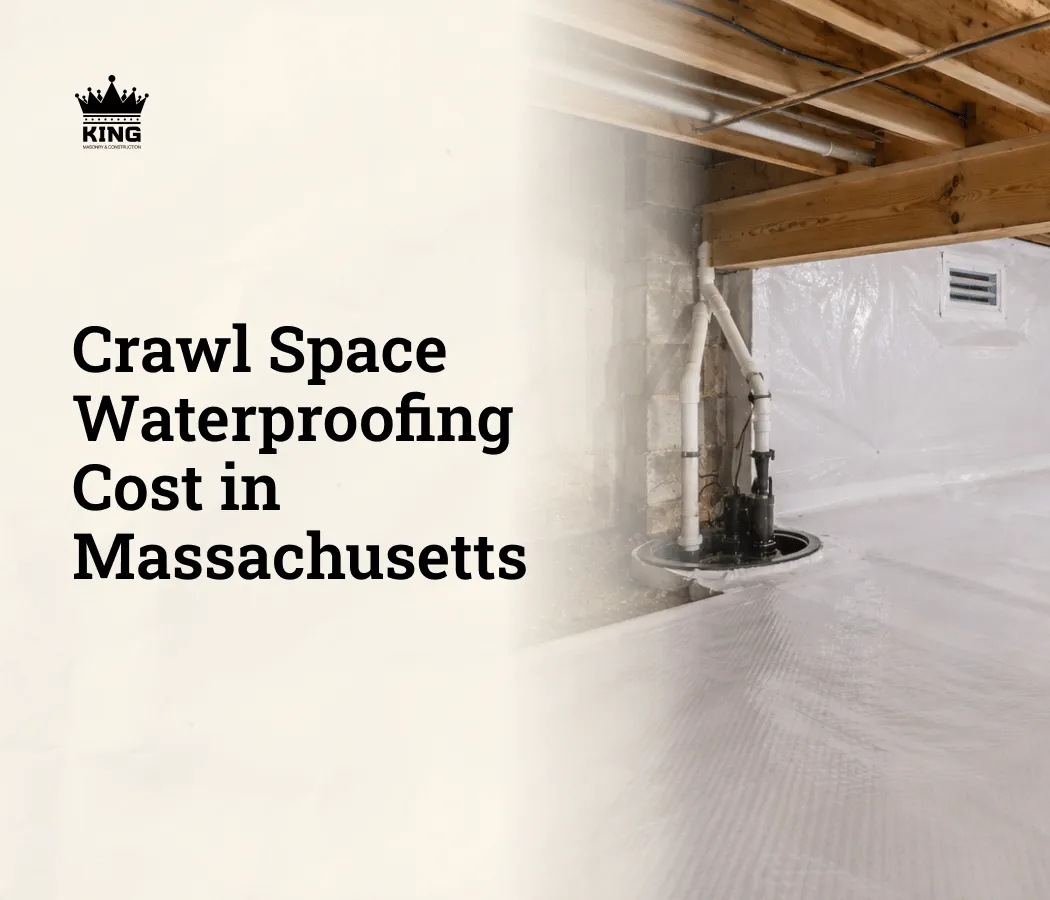 Crawl Space Waterproofing Cost in Massachusetts 